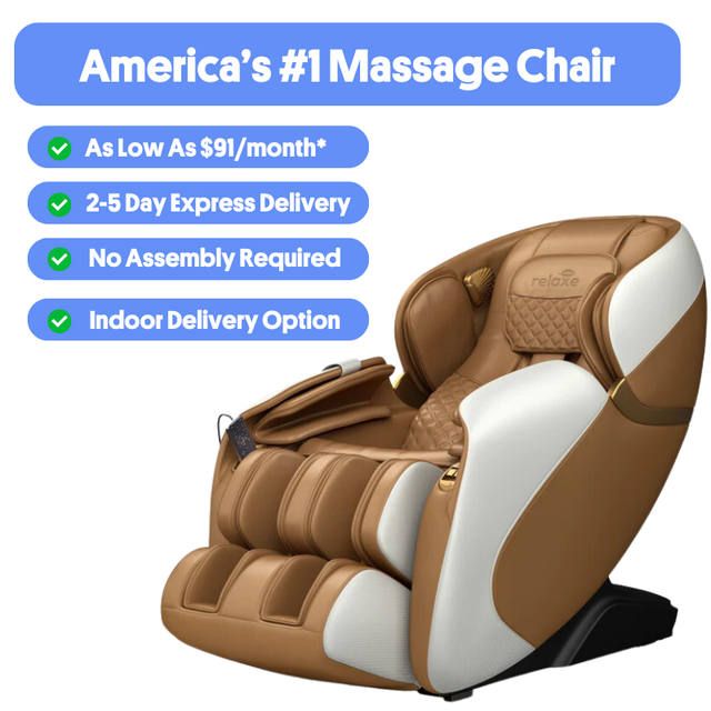 Relaxe Zero-Gravity Shiatsu Massage Chair avec chauffage (SL-Track)