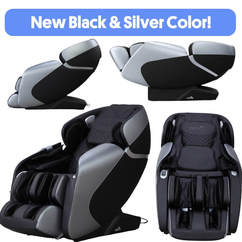 Relaxe Zero-Gravity Shiatsu Massage Chair avec chauffage (SL-Track) (Au)