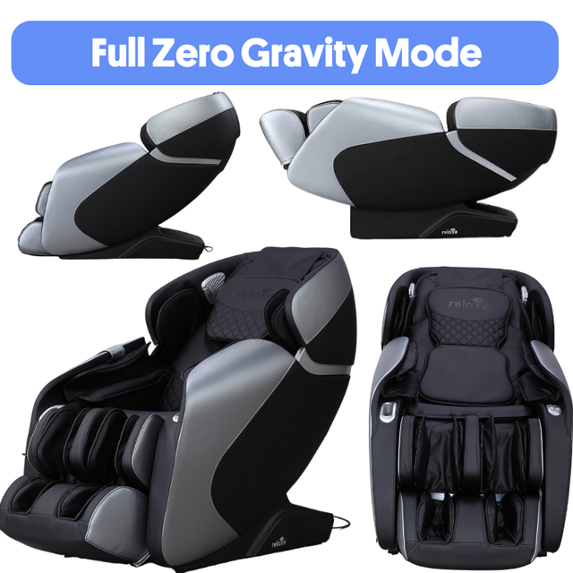 Relaxe Zero-Gravity Shiatsu Massage Chair avec chauffage (SL-Track)